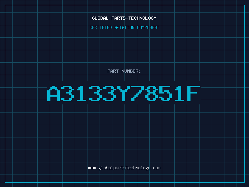 Aviation Part A3133Y7851F