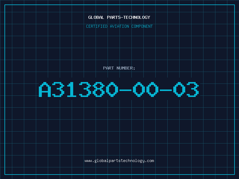 Aviation Part A31380-00-03