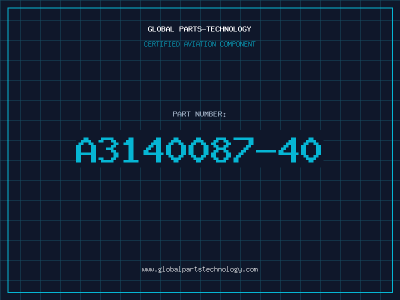 Aviation Part A3140087-40