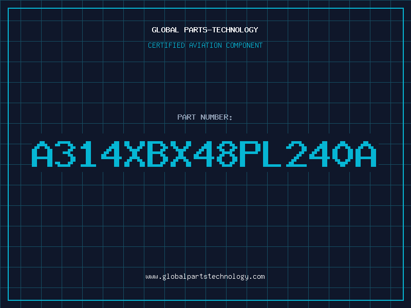 Aviation Part A314XBX48PL240A