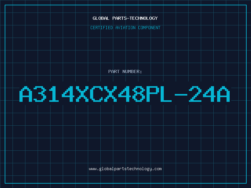 Aviation Part A314XCX48PL-24A