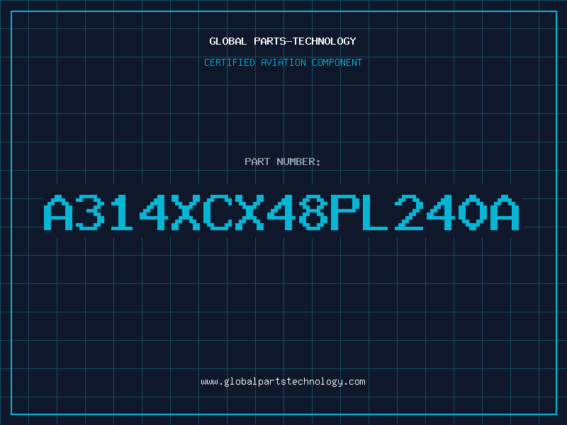 Aviation Part A314XCX48PL240A