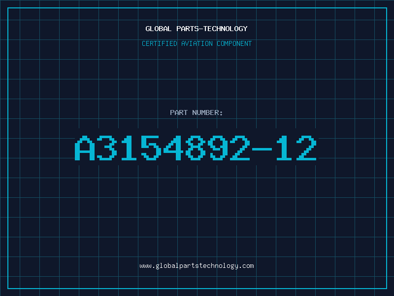 Aviation Part A3154892-12