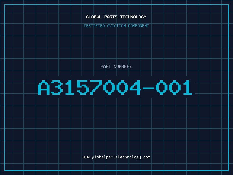 Aviation Part A3157004-001