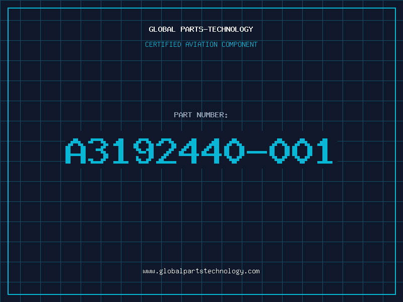 Aviation Part A3192440-001