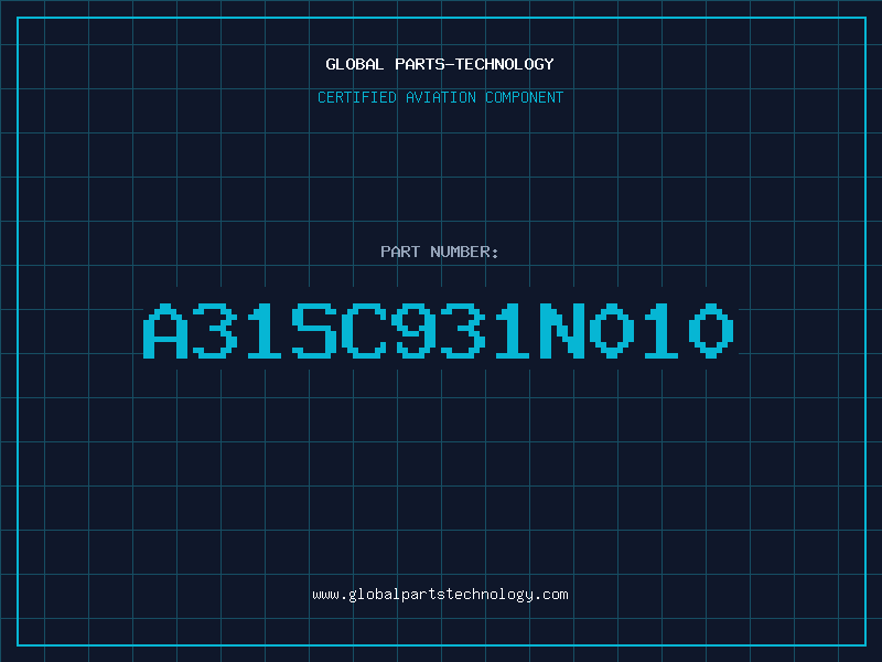 Aviation Part A31SC931N010