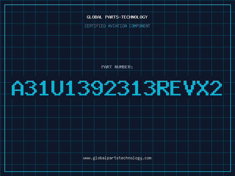 Aviation Part A31U1392313REVX2