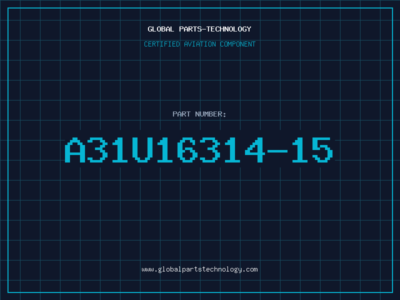 Aviation Part A31U16314-15