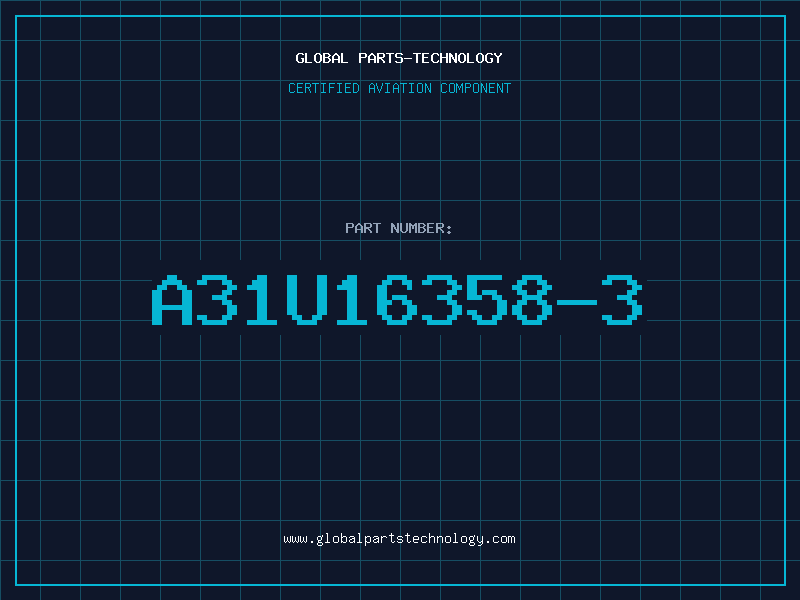 Aviation Part A31U16358-3