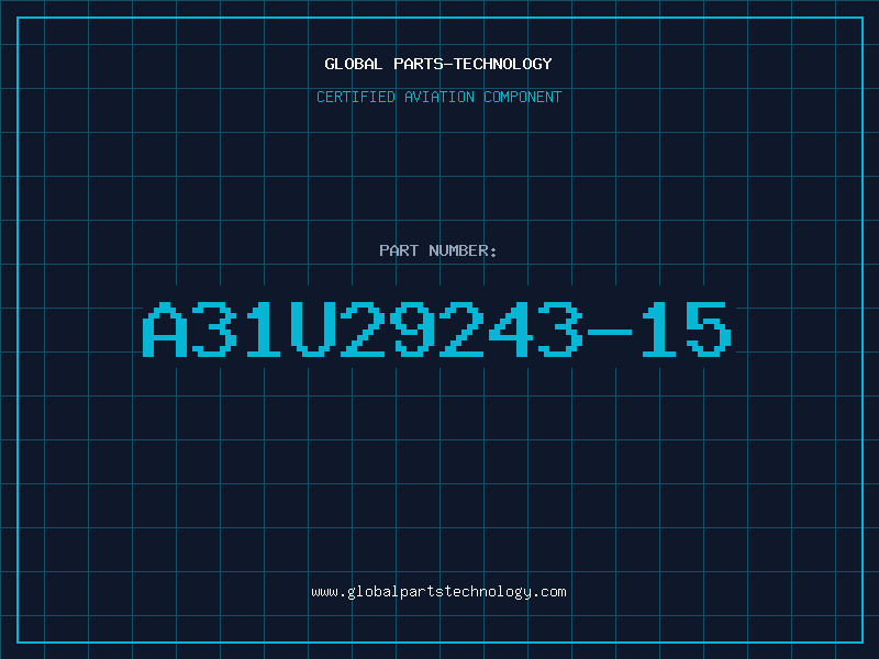 Aviation Part A31U29243-15
