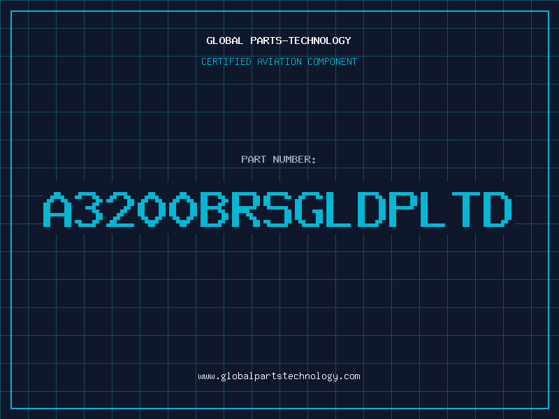 Aviation Part A3200BRSGLDPLTD