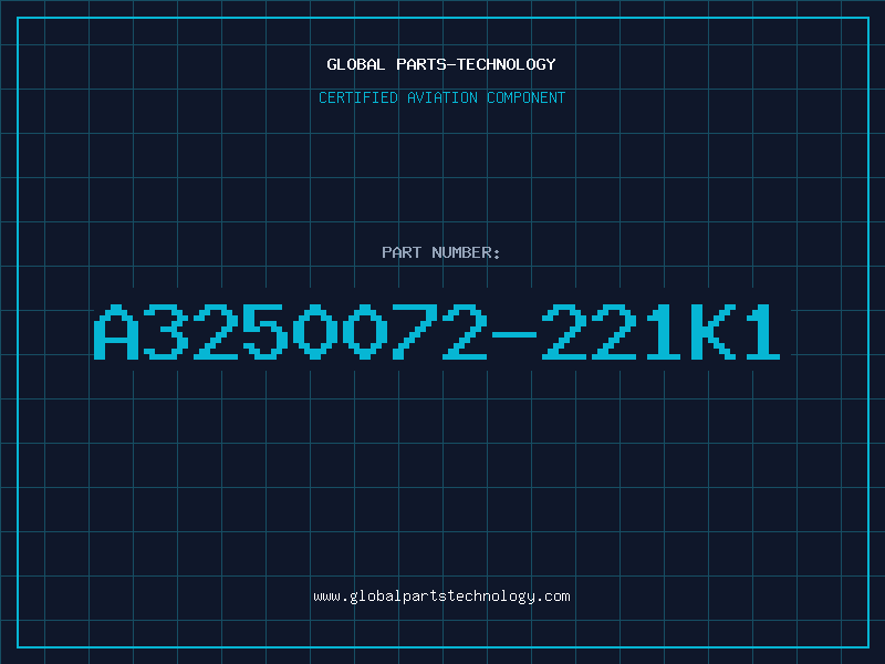 Aviation Part A3250072-221K1