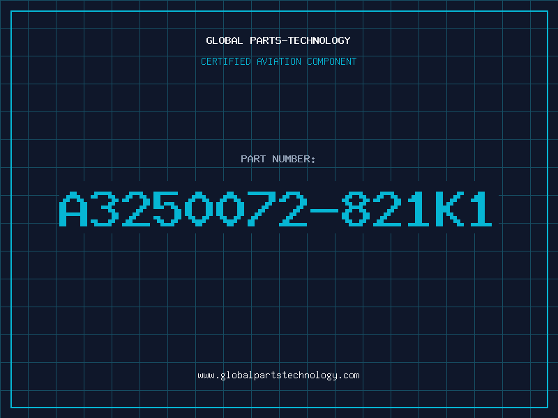Aviation Part A3250072-821K1