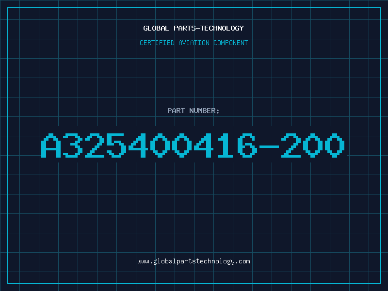 Aviation Part A325400416-200