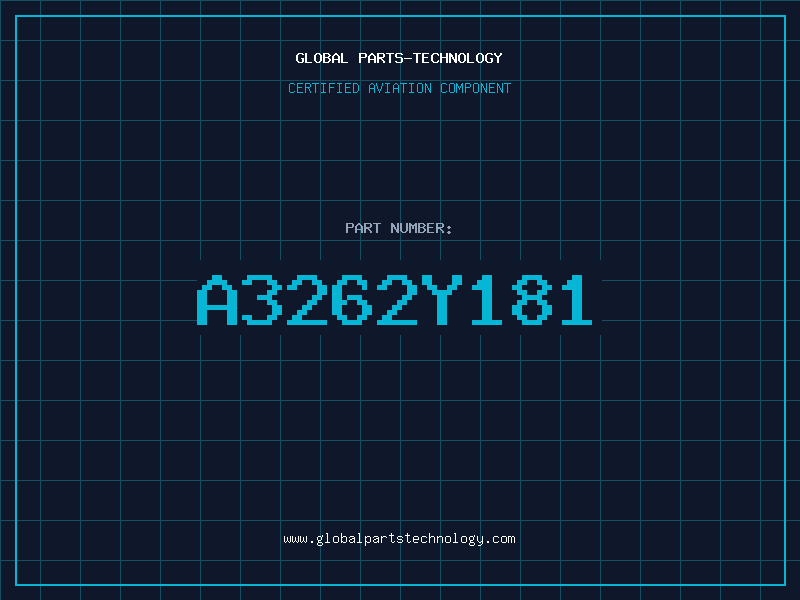 Aviation Part A3262Y181