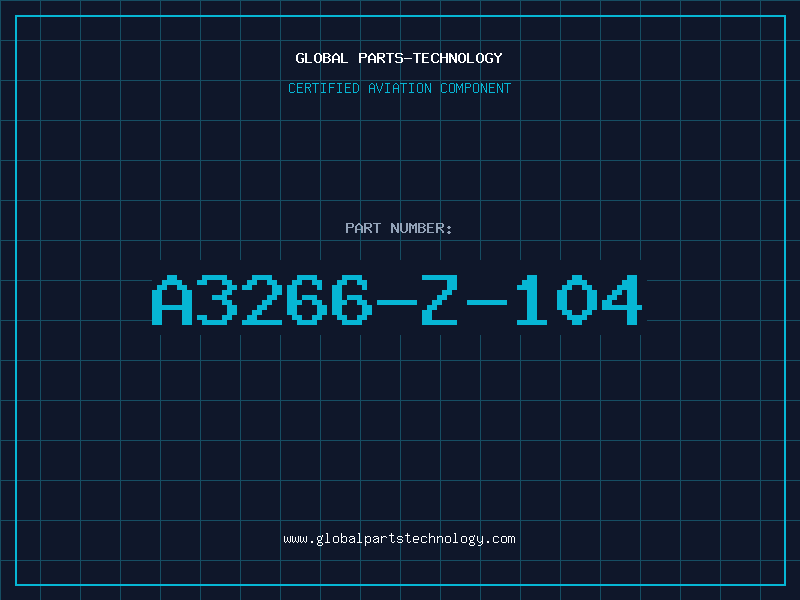 Aviation Part A3266-Z-104