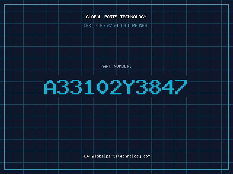 Aviation Part A33102Y3847