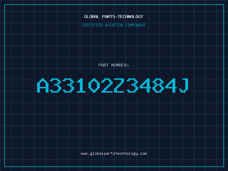 Aviation Part A33102Z3484J
