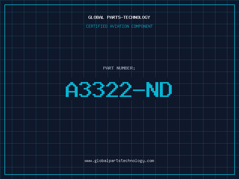Aviation Part A3322-ND