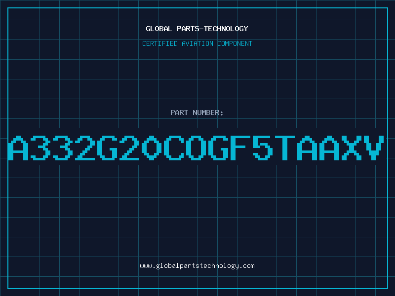 Aviation Part A332G20COGF5TAAXV