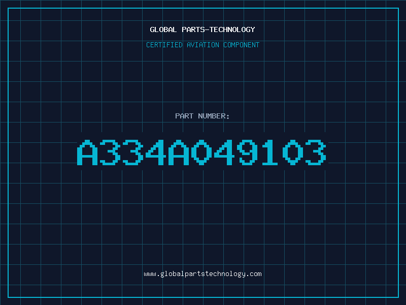 Aviation Part A334A049103
