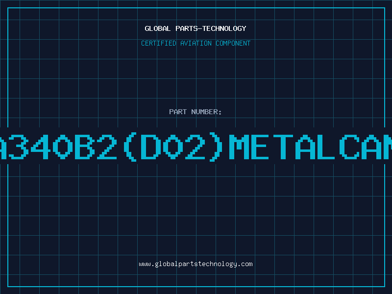 Aviation Part A340B2D02METALCAN
