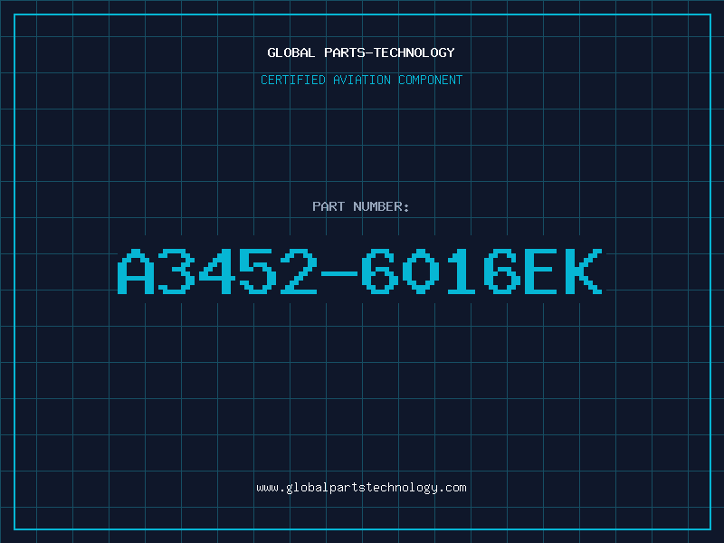 Aviation Part A3452-6016EK