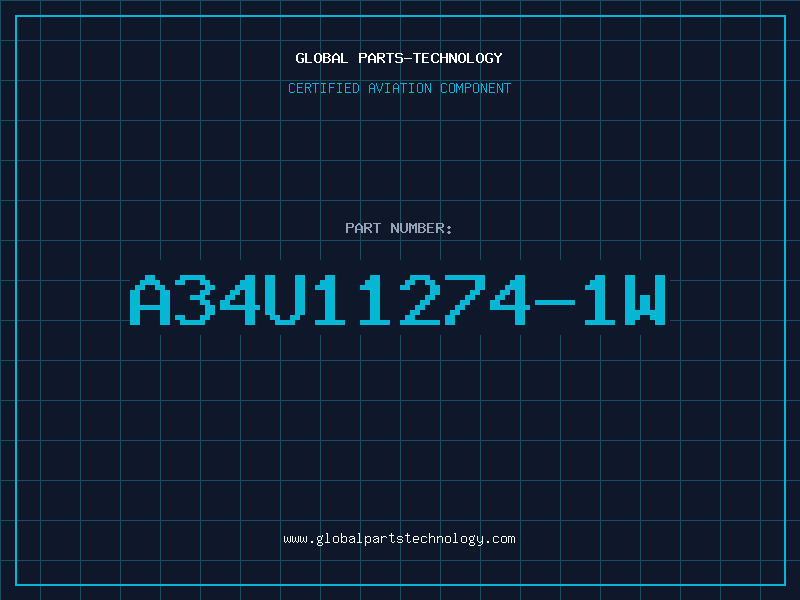 Aviation Part A34U11274-1W