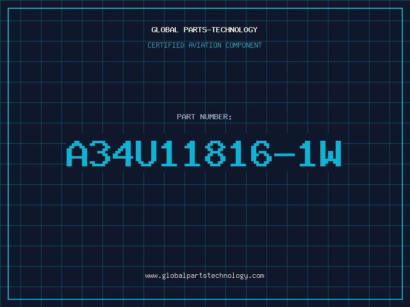 Aviation Part A34U11816-1W