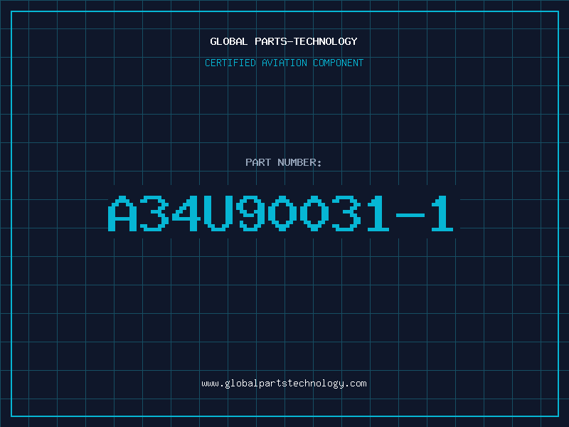 Aviation Part A34U90031-1