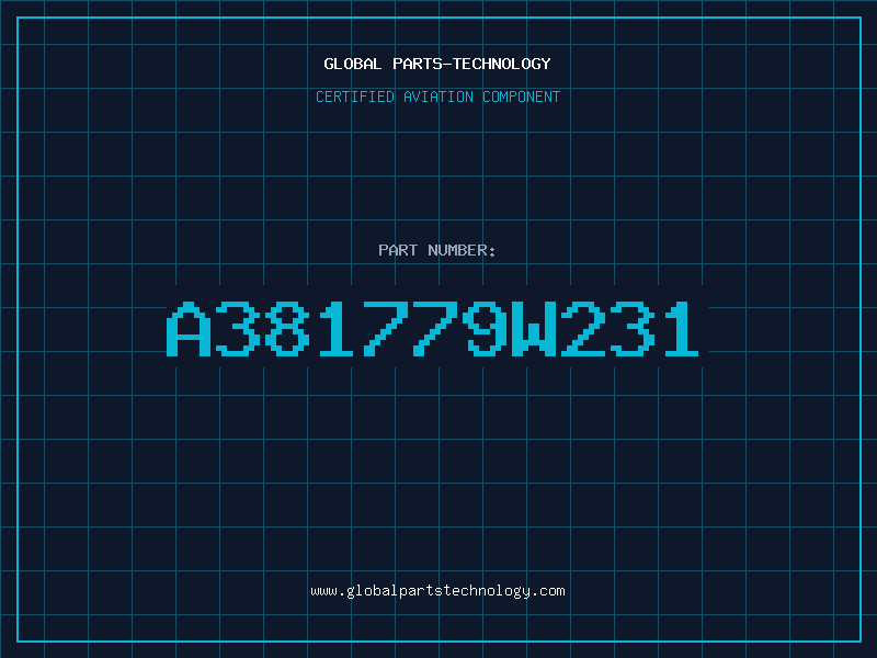 Aviation Part A381779W231