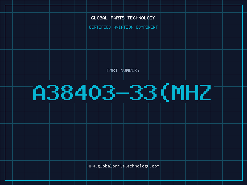 Aviation Part A38403-33(MHZ