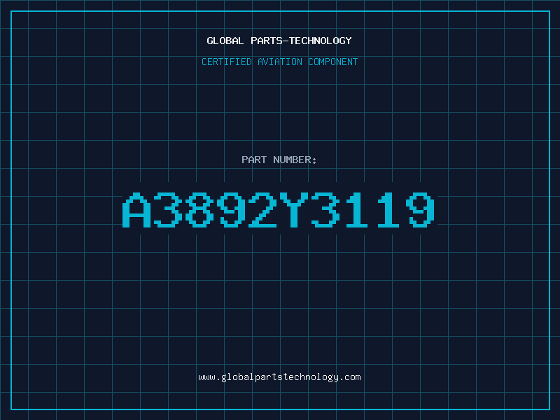 Aviation Part A3892Y3119