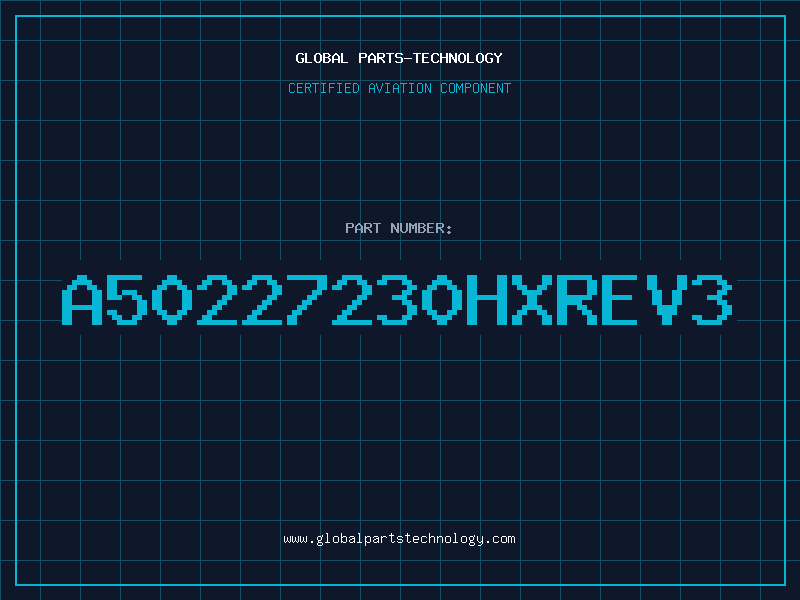 Aviation Part A50227230HXREV3