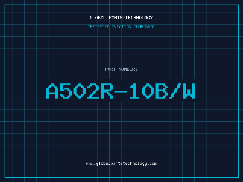 Aviation Part A502R-10B/W