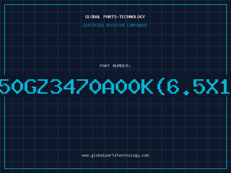 Aviation Part A50GZ3470A00K(6.5X19
