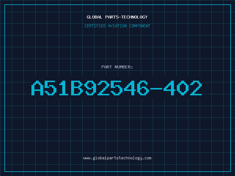 Aviation Part A51B92546-402