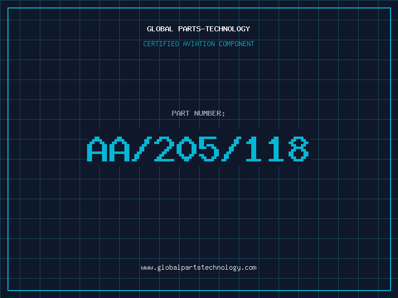 Aviation Part AA/205/118
