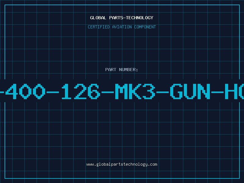 Aviation Part AA-400-126-MK3-GUN-HOSE