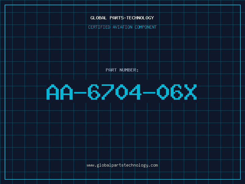 Aviation Part AA-6704-06X