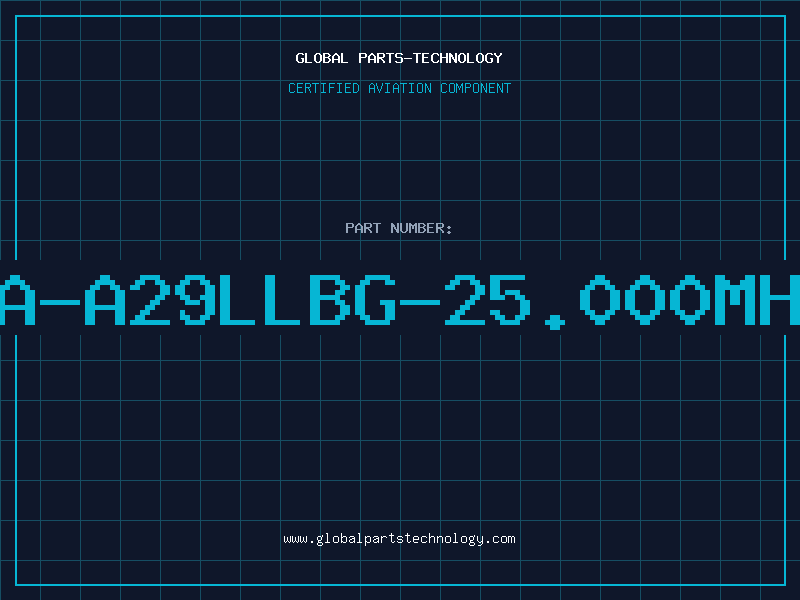 Aviation Part AA-A29LLBG-25.000MHZ
