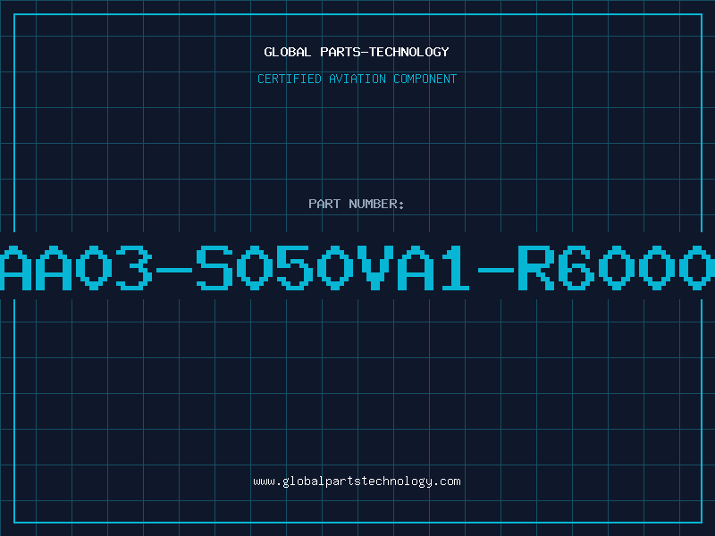 Aviation Part AA03-S050VA1-R6000