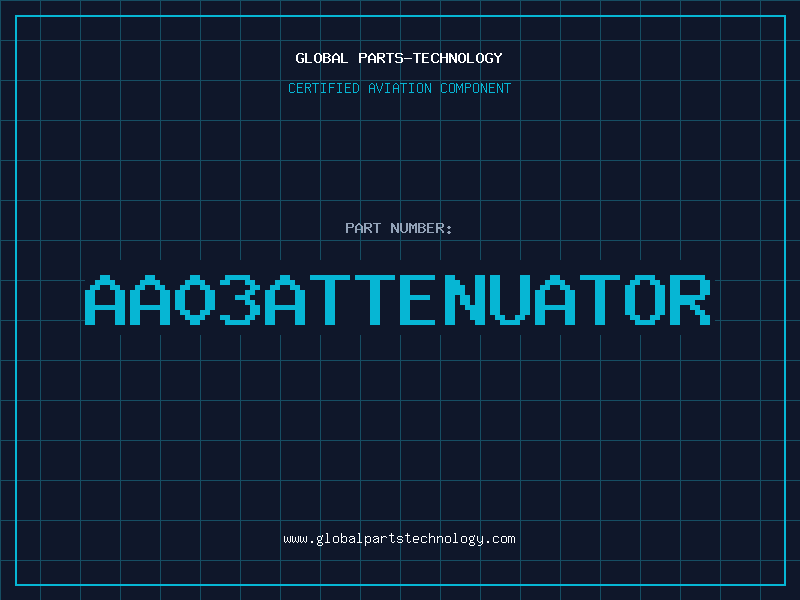 Aviation Part AA03ATTENUATOR