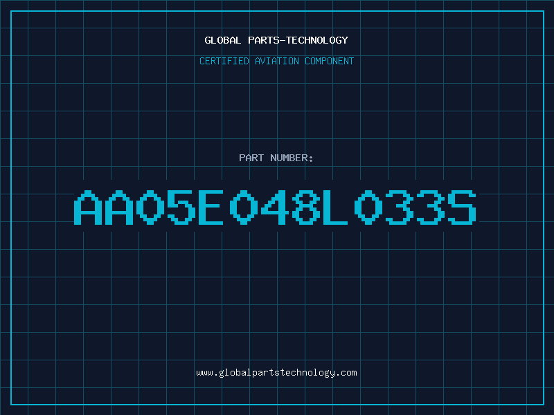 Aviation Part AA05E048L033S
