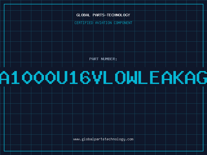 Aviation Part AA1000U16VLOWLEAKAGE