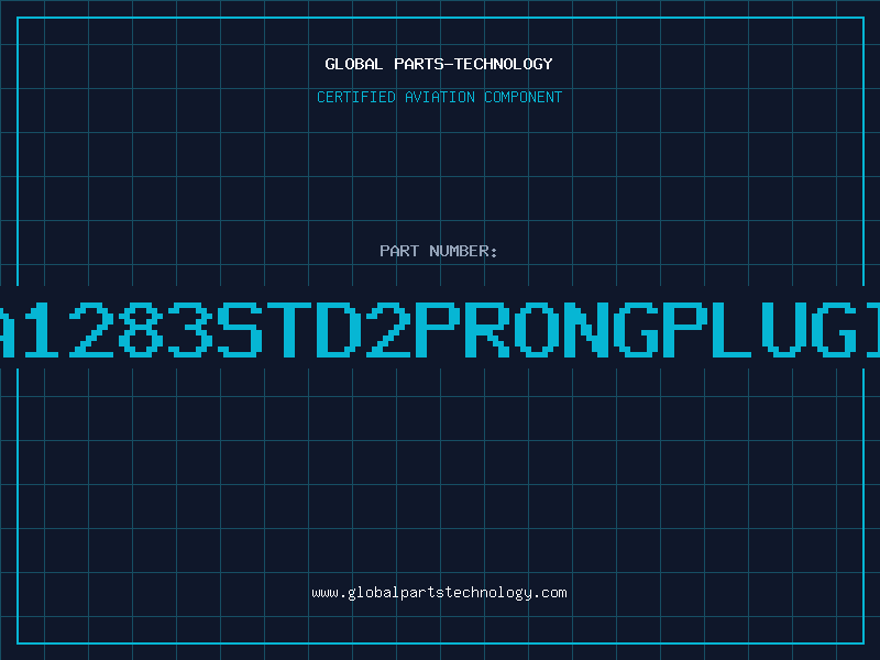 Aviation Part AA1283STD2prongplugin