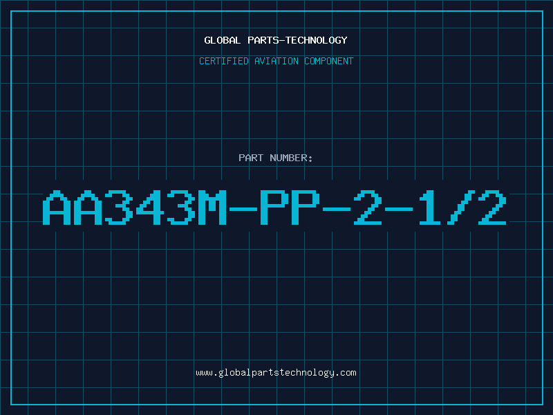 Aviation Part AA343M-PP-2-1/2