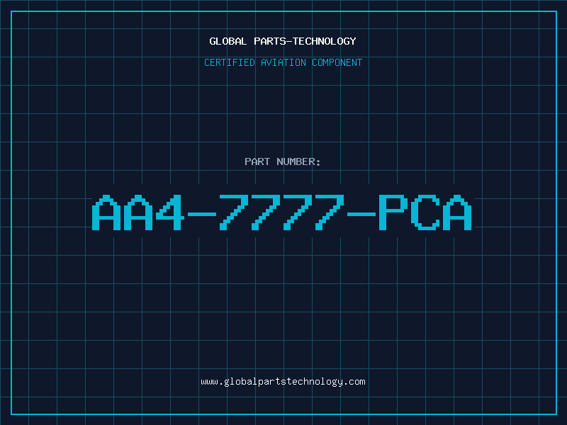 Aviation Part AA4-7777-PCA