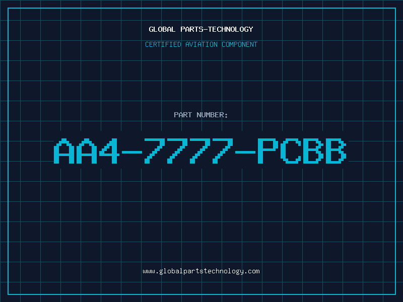 Aviation Part AA4-7777-PCBB