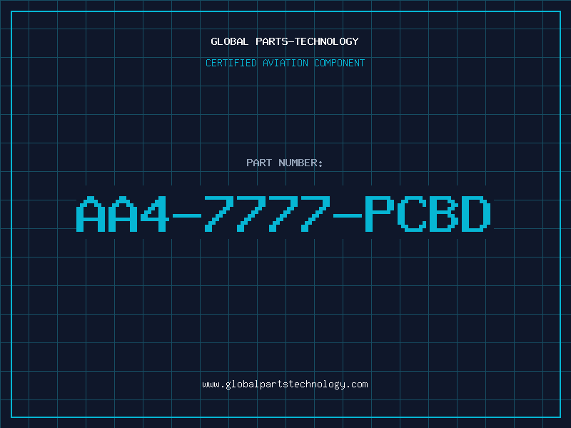 Aviation Part AA4-7777-PCBD